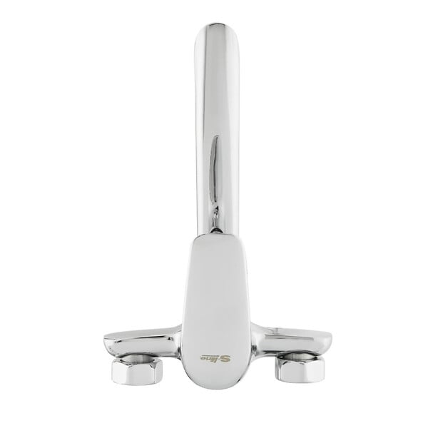SIKO - S-Line Pro 100 mitigeur de lavabo mural 100 mm, chrome (SIKOBSLPRO26110) - large