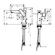 HANSGROHE - Talis E 150 Mitigeur de lavabo (71754000) - vignette