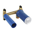 GROHE - Grohe Essence Set Mitigeur monocommande 2 trous, mural, Taille M + Corps d'encastrement, supersteel (29192DC1-SET) - vignette