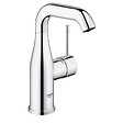 GROHE - Essence Set Mitigeur monocommande 1/2" Lavabo Taille M + Bonde clic clac Grohe pour lavabo avec trop-plein (23463001-CLICCLAC) - vignette