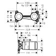 HANSGROHE - Hansgrohe Corps d'encastrement pour mitigeur à encastrer (13622180) - vignette
