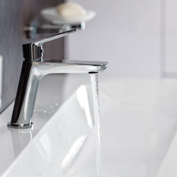 RAVAK - Ravak Classic Mitigeur de lavabo sur pied 155 mm, Chrome (X070080) - large