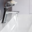 RAVAK - Ravak Classic Mitigeur de lavabo sur pied 155 mm, Chrome (X070080) - vignette