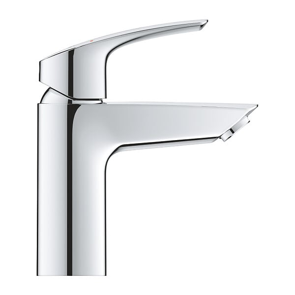 GROHE - EUROSMART Mitigeur monocommande de lavabo Taille S, Bonde Clic-clac Chrome (23924003) - large