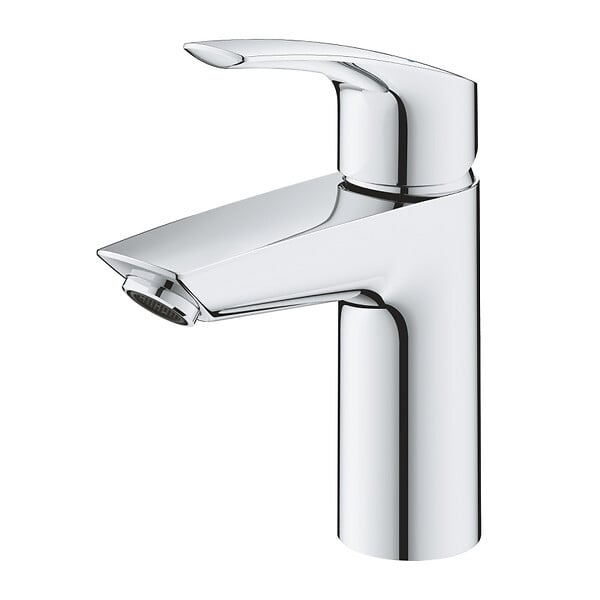 GROHE - EUROSMART Mitigeur monocommande de lavabo Taille S, Bonde Clic-clac Chrome (23924003) - large