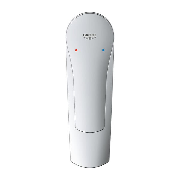 GROHE - EUROSMART Mitigeur monocommande de lavabo Taille S, Bonde Clic-clac Chrome (23924003) - large