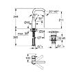GROHE - Grohe Essence Mitigeur monocommande Lavabo Taille L, chrome (G23799001) - vignette
