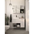 NATUREL - Naturel Etagère Naturel Stilla 30x30x44 cm blanc mat (STILLAA03002B) - vignette