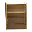 NATUREL - Naturel Lucca Armoire de toilette assemblée 60x75 cm, stratifié, 4 étagères, miroir, couleur chêne (LUCCA60CABD) - vignette