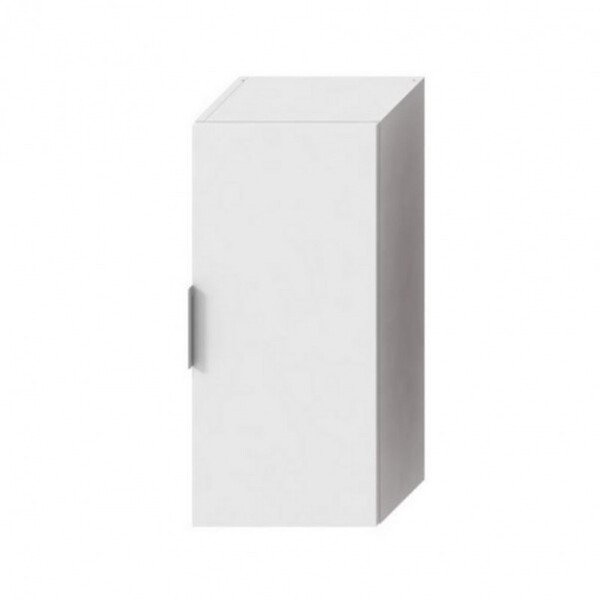 JIKA (GROUPE ROCA) - Jika (Groupe Roca) Cube Armoire de salle de bain 75cm avec porte fermeture softclose, Blanc (H4537111763001) - large