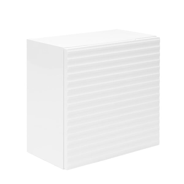 NATUREL - Naturel Meuble de salle de bain bas Naturel Savona 40,2x39,6x21,7 cm blanc brillant (SAVONAH40BI) - large