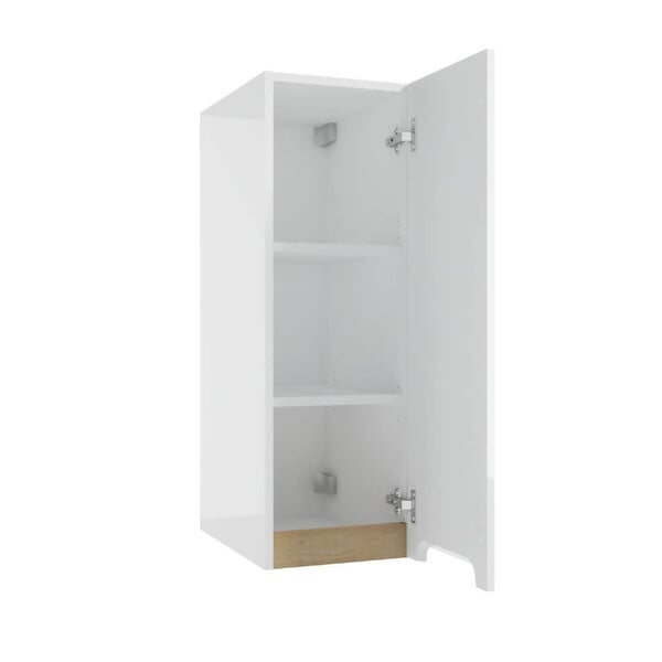 NATUREL - Naturel Meuble de salle de bain Naturel Stilla 30x90x45 cm blanc (STILLAC03001) - large