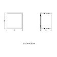 NATUREL - Naturel Etagère Naturel Stilla 30x30x20 cm blanc (STILLAA03006) - vignette