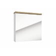 NATUREL - Armoire avec miroir Stilla 60x60 cm blanc (STILLAE06016) - vignette