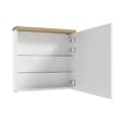 NATUREL - Armoire avec miroir Stilla 60x60 cm blanc (STILLAE06016) - vignette