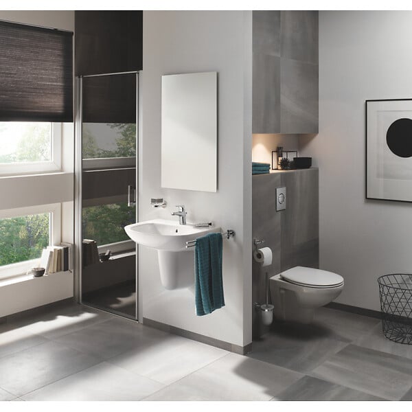 GROHE - Grohe Bau Ceramic Cache-siphon, blanc alpin (39426000) - large