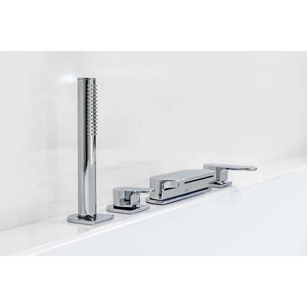RAVAK - Ravak Waterfall robinet de bain avec set de douche chromé style cascade (CR025.00) - large