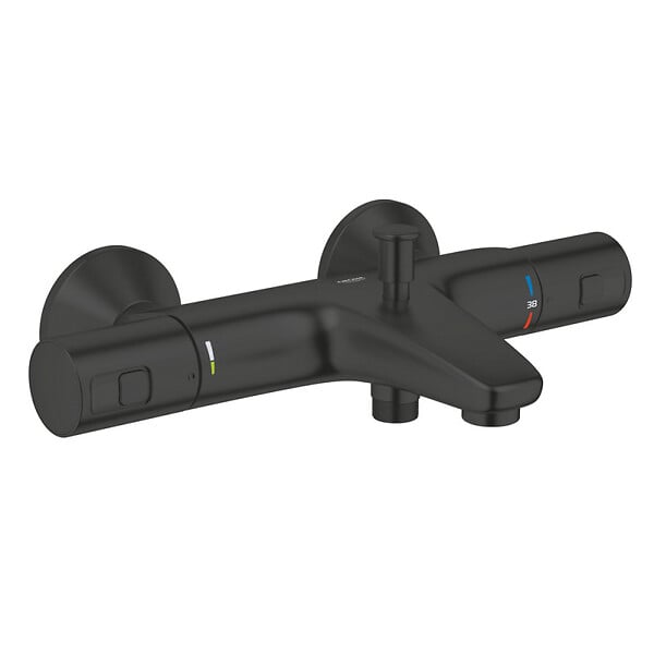 GROHE - PRECISION START mitigeur bain/douche  thermostatique, noir mat (G-345982430) - large