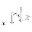 GROHE - Essence Façade pour Combiné monocommande 4 trous montage avec ou sans châssis - chrome (19578001) - vignette