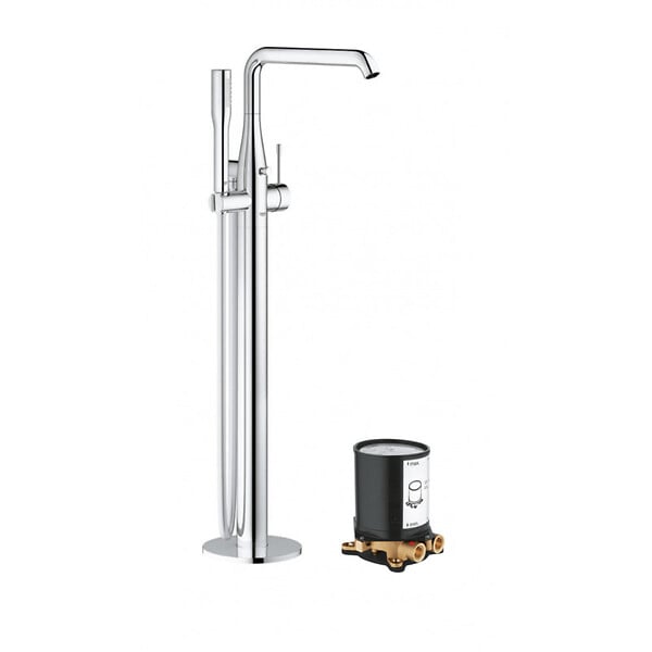 GROHE - Grohe Essence  Mitigeur monocommande 1/2" bain/douche (23491001-set) - large