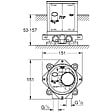 GROHE - Grohe Essence  Mitigeur monocommande 1/2" bain/douche (23491001-set) - vignette