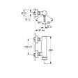 GROHE - Grohe Essence Mitigeur monocommande douche 1/2" avec cartouche céramique, Chrome (G-25252001) - vignette