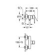GROHE - Grohe Mitigeur de douche monocommande, noir mat (G-322792432) - vignette