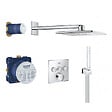 GROHE - Grohe SmartControl Set de douche + GrohClean Nettoyant pour robinetteries (34712000) - vignette