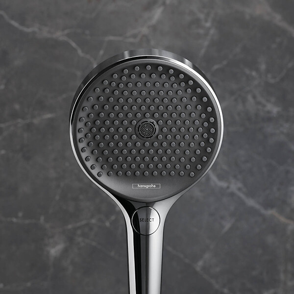 HANSGROHE - Hansgrohe Vernis Shape Rainfinity Set de douche tout en 1 avec Douche de tête 230 XXL + Douchette à main 3 jets, Noir mat - large