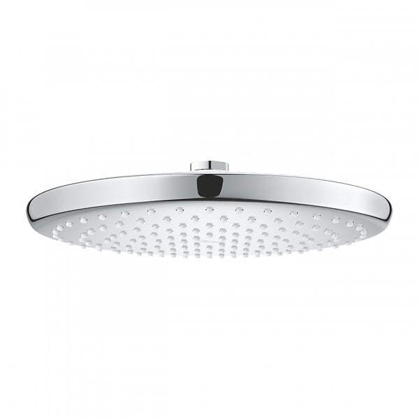 GROHE - Grohtherm Set de douche encastré avec mitigeur thermostatique, douche de tête XXL 250 et douchette, Chrome (34727000-XXL2) - large