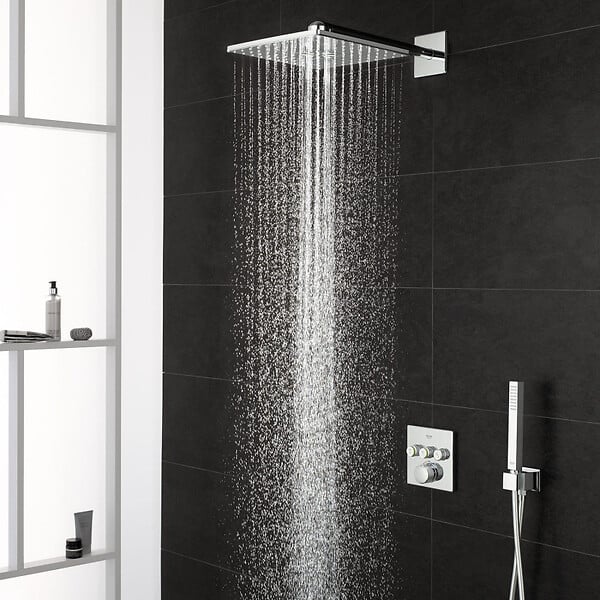 GROHE - Grohe SmartControl Set de douche + accessoire anticalcaire WashBall offerte (34712000) - large