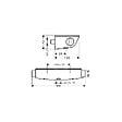 HANSGROHE - Ecostat Select Mitigeur Thermostatique douche (13161400) - vignette