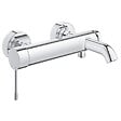 GROHE - Grohe Set bain/douche Mitigeur mécanique Essence + Douchette stick 1 jet Euphoria Cosmopolitan, Chrome (33624001-Euphoria) - vignette