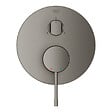 GROHE - Essence mitigeur monocommande 3 sorties avec inverseur, gris foncé brossé (G24092AL1) - vignette