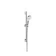 HANSGROHE - Hansgrohe Ecostat Comfort Pack Mitigeur thermostatique douche + Set de douche Crometta Vario avec douchette 2 jets - vignette
