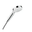 HANSGROHE - Hansgrohe Ecostat Comfort Pack Mitigeur thermostatique douche + Set de douche Crometta Vario avec douchette 2 jets - vignette