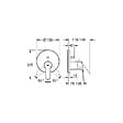 GROHE - Eurostyle Cosmopolitan Mitigeur mécanique 2 sorties avec inverseur (24052002) - vignette