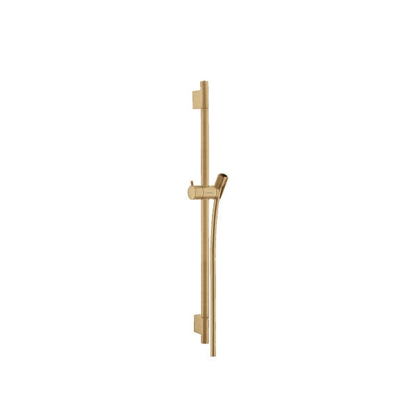 HANSGROHE - Hansgrohe Set de douche Mitigeur Comfort + Barre Unica 65cm + Douchette 3 jets Raindance 120 Select E, Bronze brossé - large