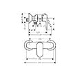 HANSGROHE - Hansgrohe Vernis Blend Set Mitigeur de douche + Douchette à main XXL 105mm 3 jets + Flexible de douche 125cm, support mural - vignette