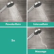 HANSGROHE - Hansgrohe ShowerTablet Select Set Mitigeur Thermostatique douche/bain + Douchette 105mm 3 jets + Flexible douche 160cm + Barre 65cm - vignette