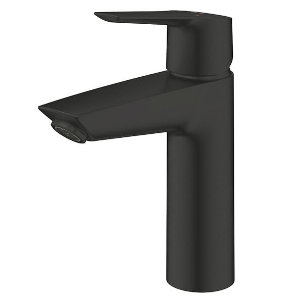 GROHE - Grohe Lot de deux START Mitigeur monocommande lavabo tille M, avec tirette de vidage, noir mat (235752432-GroheBlackDuo) - large
