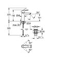GROHE - Grohe Lot de deux START Mitigeur monocommande lavabo tille M, avec tirette de vidage, noir mat (235752432-GroheBlackDuo) - vignette
