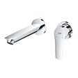 GROHE - EUROSMART Mitigeur monocommande de lavabo, 2 Trous, Chrome (29338003) - vignette