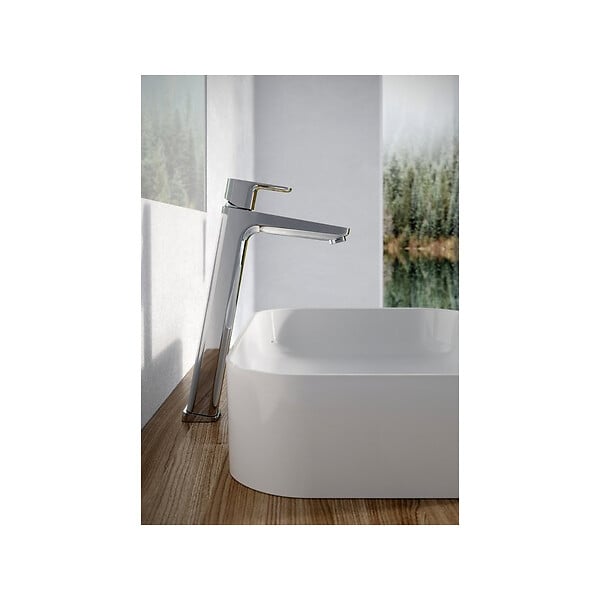 RAVAK - Ravak 10° Mitigeur XL pour lavabo avec ExtraComfort Zone 244 mm, Chrome (X070130) - large