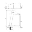 RAVAK - Ravak 10° Mitigeur XL pour lavabo avec ExtraComfort Zone 244 mm, Chrome (X070130) - vignette