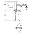 GROHE - Essence Mitigeur monocommande Lavabo  Taille S, Cool Sunrise (23590GL1) - vignette