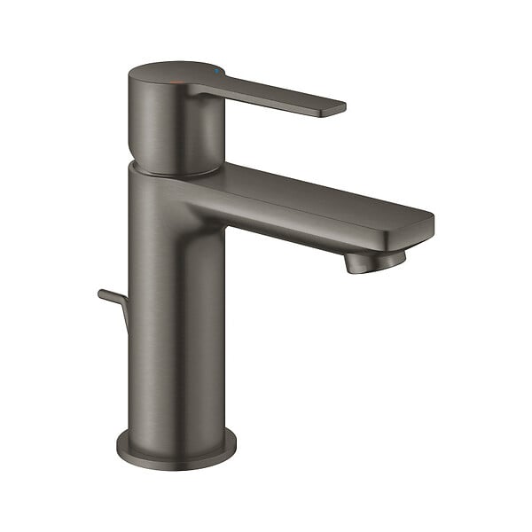 GROHE - Lineare, mitigeur monocommande 1/2" lavabo taille XS, Hard Graphite brossé (32109AL1) - large