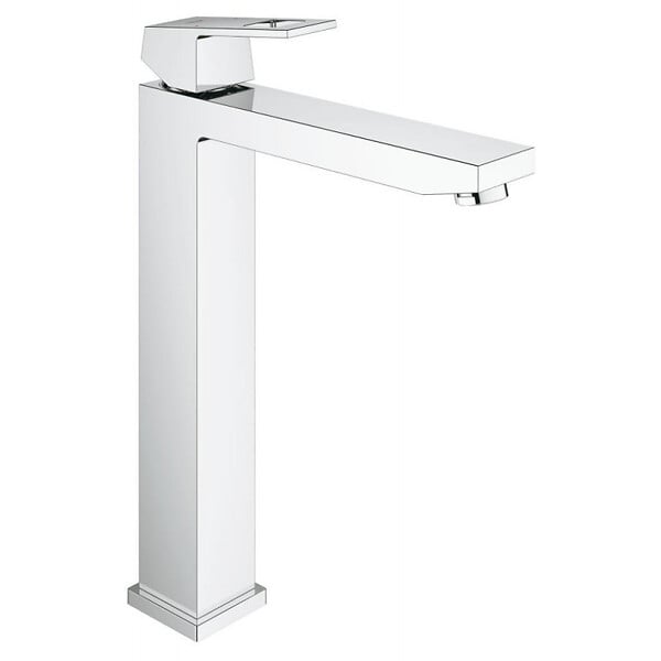 GROHE - Eurocube Set Mitigeur monocommande 1/2" LavaboTaille XL + Bonde clic clac Grohe pour lavabo avec trop-plein (23406000-CLICCLAC) - large