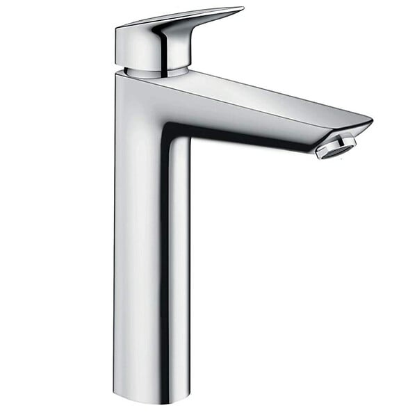 HANSGROHE - Logis Mitigeur de lavabo 190 HANSGROHE 71090000 avec tirette et vidage synthétique - large
