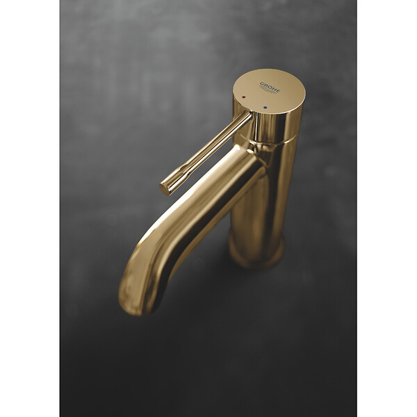 GROHE - Grohe Essence Mitigeur monocommande Lavabo  Taille S, Cool Sunrise (23589GL1) - large
